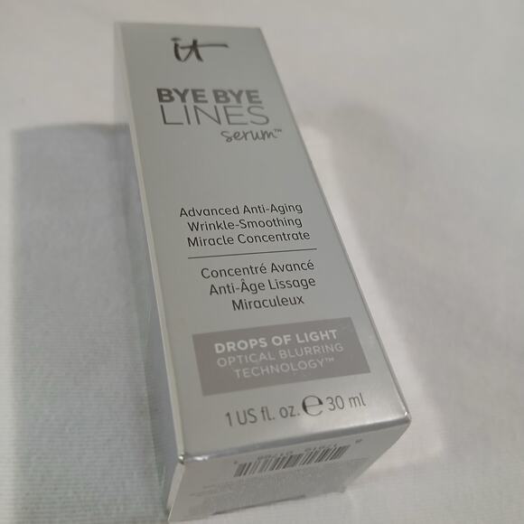 IT BYE BYE LINES SERUM 1 fl oz NIB Advanced Anti-Aging Wrinkle-Smoothing serum - Picture 5 of 9